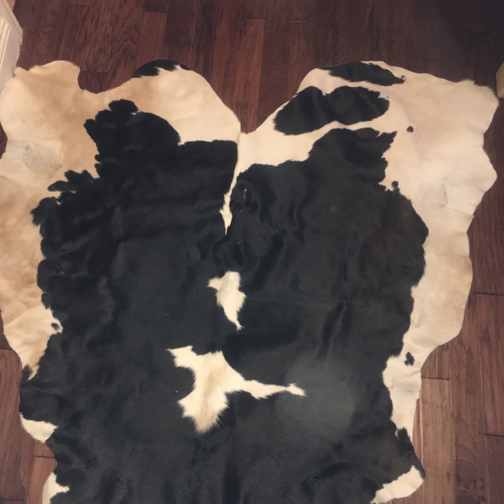 Cowhide rug
